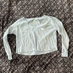 PINK waffle Top